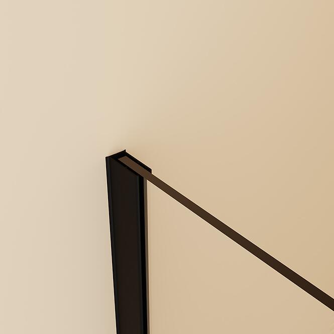 Zuhanyfal Walk-In Zum 90x195 black