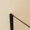 Zuhanyfal Walk-In Zum 90x195 black,2