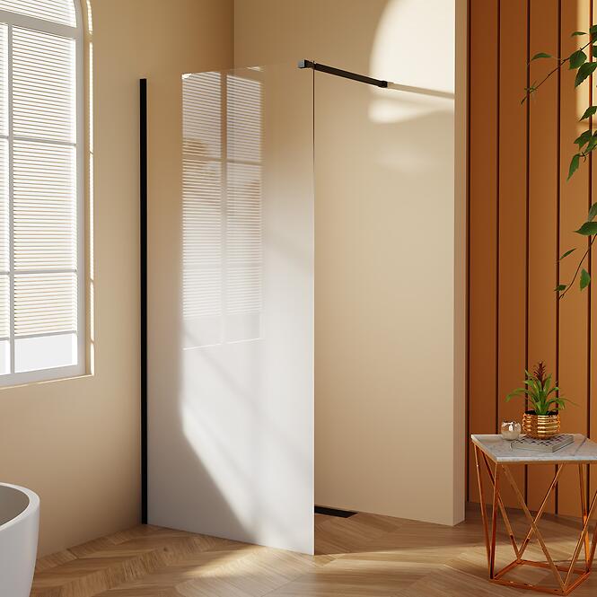 Zuhanyfal Walk-In Zum 90x195 black,4
