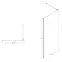 Zuhanyfal Walk-In Zum 90x195 black,5