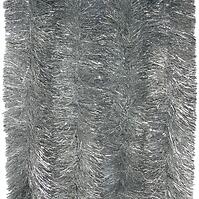 Girland átmérő 10 cm hossz 2 m ezüst 10530