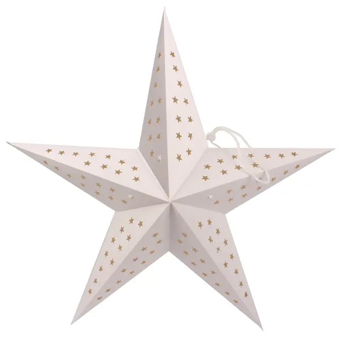 Csillag akasztásra átmérő 60 cm 10 led mix 47379