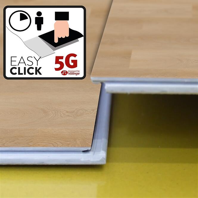 Vinyl padló SPC+IXPE tölgy Stafford 91829 4V 5,3/0,55mm