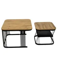 Asztali szett Pmc-2508 Natúr/Fekete