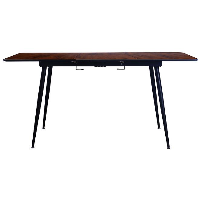 Összecsukható Asztal Remy 120/160x80 12526 Tölgy 8078-75/Fekete