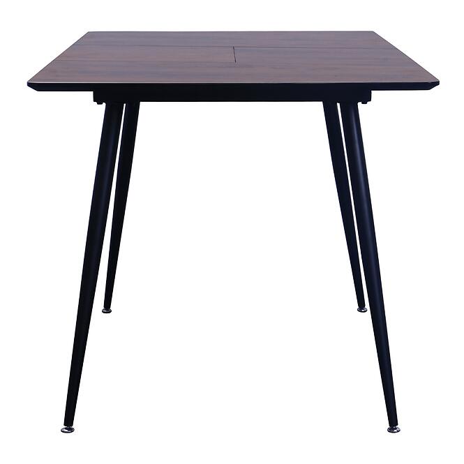 Összecsukható Asztal Remy 120/160x80 12526 Tölgy 8078-75/Fekete