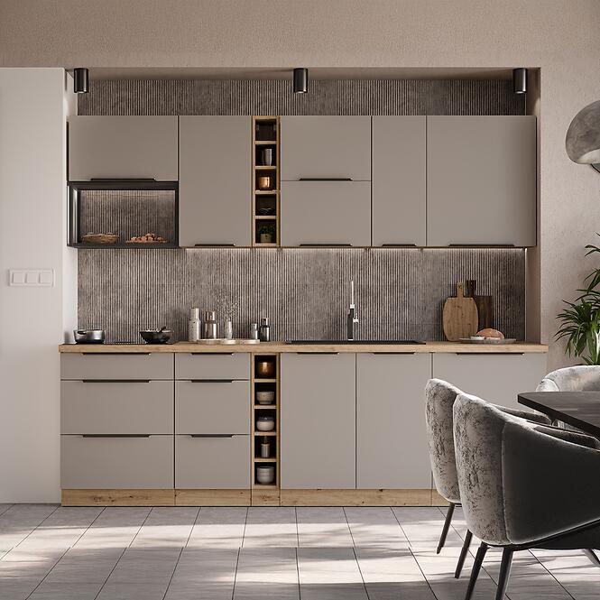 Konyhaszekrény Aria-Ta/Ar Anti Fingerprint 60x60 Gn-72 2f (90°),6