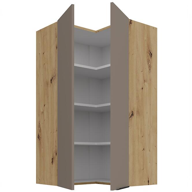 Konyhaszekrény Aria-Ta/Ar Anti Fingerprint 60x60 Gn-108 2f (90°),3