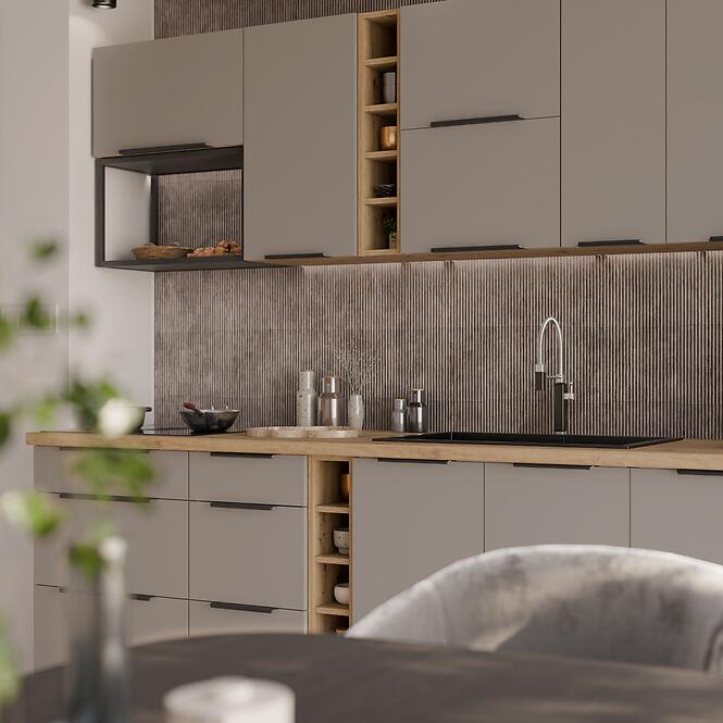 Konyhaszekrény Aria-Ta/Ar Anti Fingerprint 60x60 Gn-108 2f (90°),4