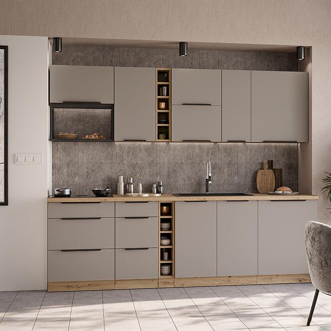 Konyhaszekrény Aria-Ta/Ar Anti Fingerprint 60x60 Gn-108 2f (90°),5