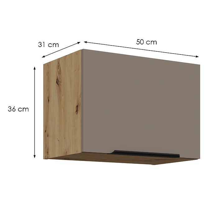 Konyhaszekrény Aria-Ta/Ar Anti Fingerprint 50gu-36 1f