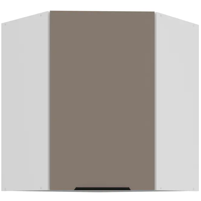 Konyhaszekrény Aria-Ta/Wh Anti Fingerprint 60x60 Gn-72 1f (45°)