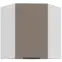 Konyhaszekrény Aria-Ta/Wh Anti Fingerprint 60x60 Gn-72 1f (45°)