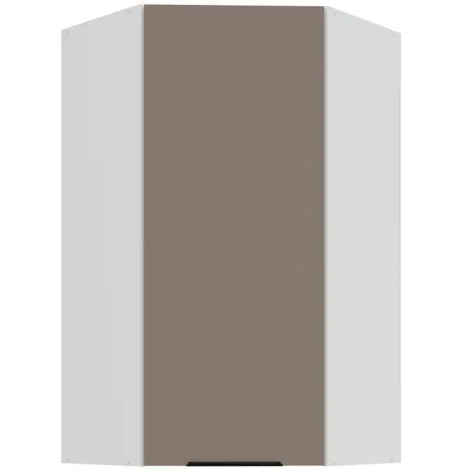 Konyhaszekrény Aria-Ta/Wh Anti Fingerprint 60x60 Gn-108 1f (45°)