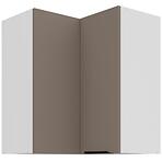 Konyhaszekrény Aria-Ta/Wh Anti Fingerprint 60x60 Gn-72 2f (90°)