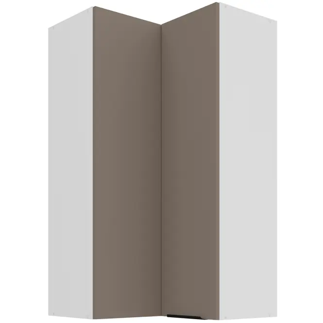 Konyhaszekrény Aria-Ta/Wh Anti Fingerprint 60x60 Gn-108 2f (90°)