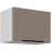 Konyhaszekrény Aria-Ta/Wh Anti Fingerprint 50gu-36 1f