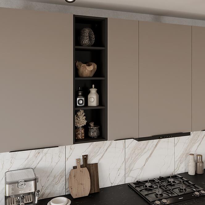 Konyhaszekrény Aria-Ta/Bl Anti Fingerprint 60g-108 1f,8