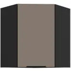 Konyhaszekrény Aria-Ta/Bl Anti Fingerprint 60x60 Gn-72 1f (45°)