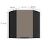 Konyhaszekrény Aria-Ta/Bl Anti Fingerprint 60x60 Gn-72 1f (45°),2