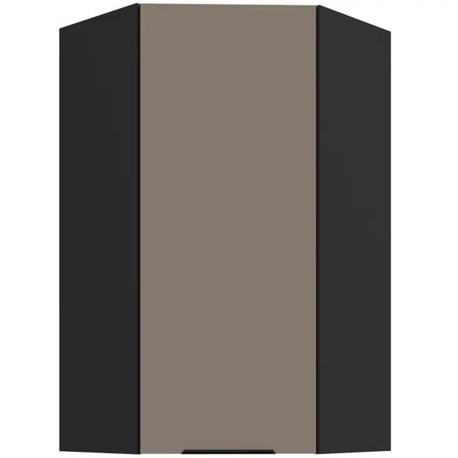 Konyhaszekrény Aria-Ta/Bl Anti Fingerprint 60x60 Gn-108 1f (45°)