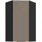 Konyhaszekrény Aria-Ta/Bl Anti Fingerprint 60x60 Gn-108 1f (45°)