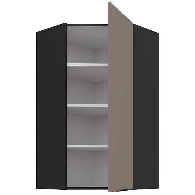 Konyhaszekrény Aria-Ta/Bl Anti Fingerprint 60x60 Gn-108 1f (45°)