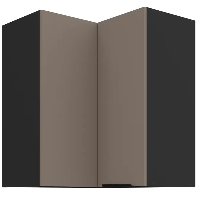 Konyhaszekrény Aria-Ta/Bl Anti Fingerprint 60x60 Gn-72 2f (90°)