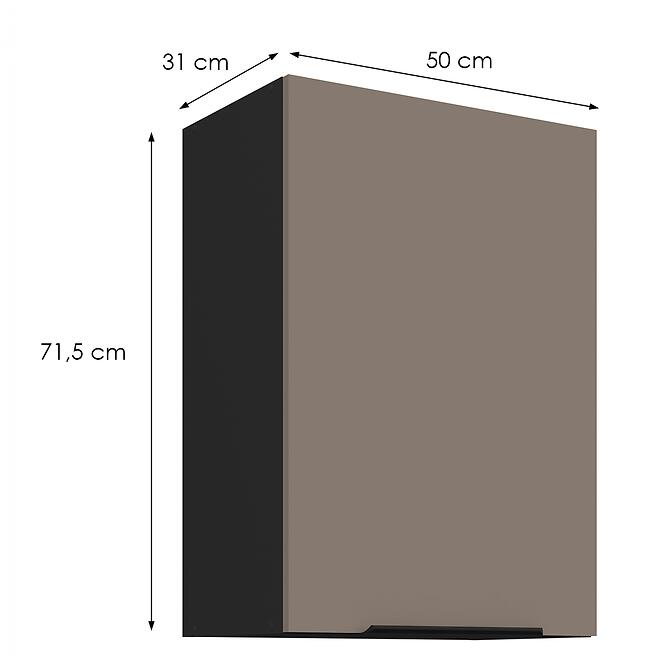 Konyhaszekrény Aria-Ta/Bl Anti Fingerprint 50g-72 1f