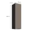 Konyhaszekrény Aria-Ta/Bl Anti Fingerprint 30g-108 1f,2