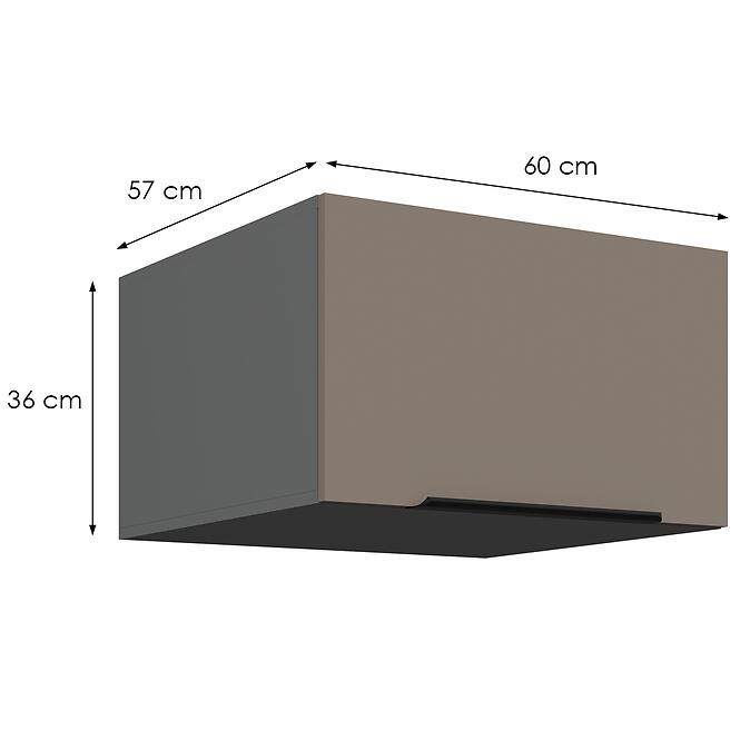 Konyhaszekrény Aria-Ta/Ant Anti Fingerprint 60 Nagu-36 1f