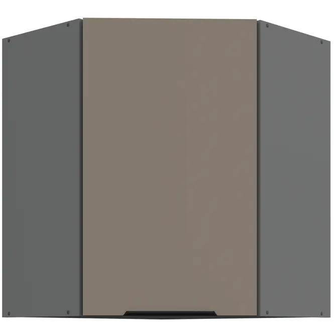 Konyhaszekrény Aria-Ta/Ant Anti Fingerprint 60x60 Gn-72 1f (45°)