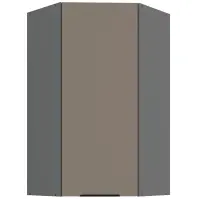 Konyhaszekrény Aria-Ta/Ant Anti Fingerprint 60x60 Gn-108 1f (45°)