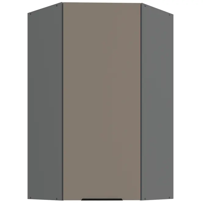 Konyhaszekrény Aria-Ta/Ant Anti Fingerprint 60x60 Gn-108 1f (45°)