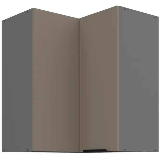 Konyhaszekrény Aria-Ta/Ant Anti Fingerprint 60x60 Gn-72 2f (90°)