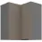 Konyhaszekrény Aria-Ta/Ant Anti Fingerprint 60x60 Gn-72 2f (90°)