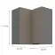 Konyhaszekrény Aria-Ta/Ant Anti Fingerprint 60x60 Gn-72 2f (90°),2