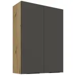 Konyhaszekrény Aria-Gr/Ar Anti Fingerprint 80g-108 2f