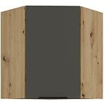 Konyhaszekrény Aria-Gr/Ar Anti Fingerprint 60x60 Gn-72 1f (45°)