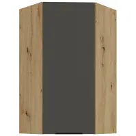 Konyhaszekrény Aria-Gr/Ar Anti Fingerprint 60x60 Gn-108 1f (45°)