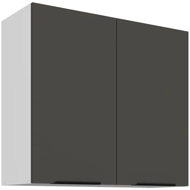 Konyhaszekrény Aria-Gr/Wh Anti Fingerprint 80g-72 2f