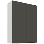 Konyhaszekrény Aria-Gr/Wh Anti Fingerprint 80g-108 2f