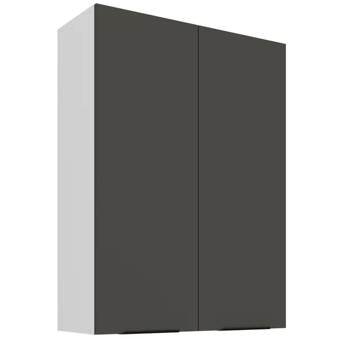Konyhaszekrény Aria-Gr/Wh Anti Fingerprint 80g-108 2f