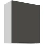 Konyhaszekrény Aria-Gr/Wh Anti Fingerprint 60g-72 1f