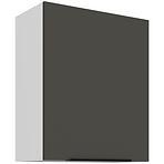 Konyhaszekrény Aria-Gr/Wh Anti Fingerprint 60g-72 1f