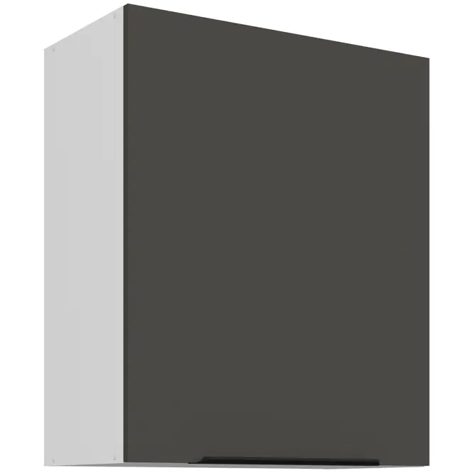 Konyhaszekrény Aria-Gr/Wh Anti Fingerprint 60g-72 1f