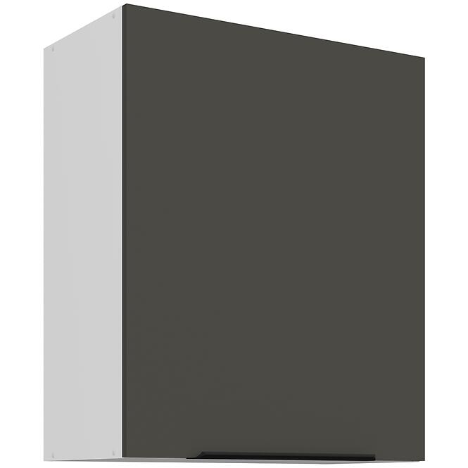 Konyhaszekrény Aria-Gr/Wh Anti Fingerprint 60g-72 1f