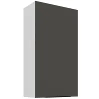Konyhaszekrény Aria-Gr/Wh Anti Fingerprint 60g-108 1f
