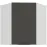 Konyhaszekrény Aria-Gr/Wh Anti Fingerprint 60x60 Gn-72 1f (45°)