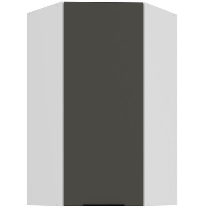 Konyhaszekrény Aria-Gr/Wh Anti Fingerprint 60x60 Gn-108 1f (45°)